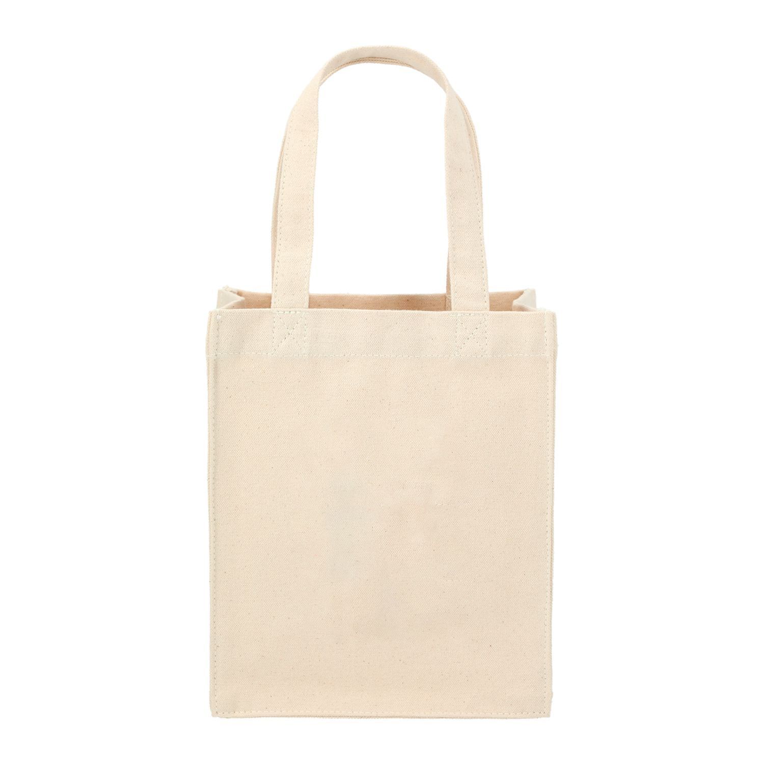 Mini 10oz Cotton Gift Tote in Natural