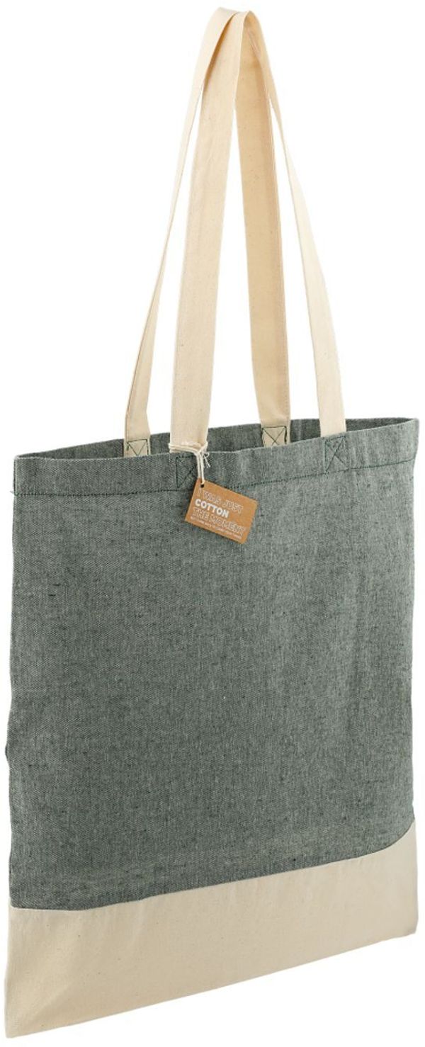 An image of a Custom Split Recycled 5oz Cotton Twill Convention Tote!
