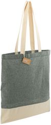 An image of a Custom Split Recycled 5oz Cotton Twill Convention Tote!