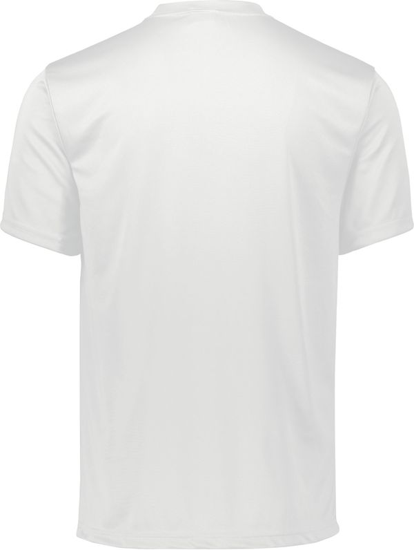 Am image of a Custom Augusta Nexgen Wicking Tee in White!