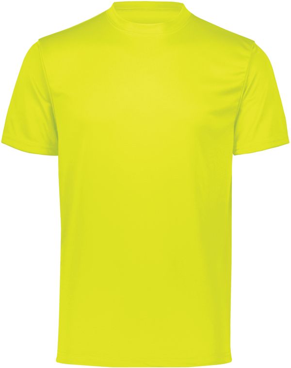 Am image of a Custom Augusta Nexgen Wicking Tee in Safety Yellow!
