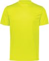 Am image of a Custom Augusta Nexgen Wicking Tee in Safety Yellow!