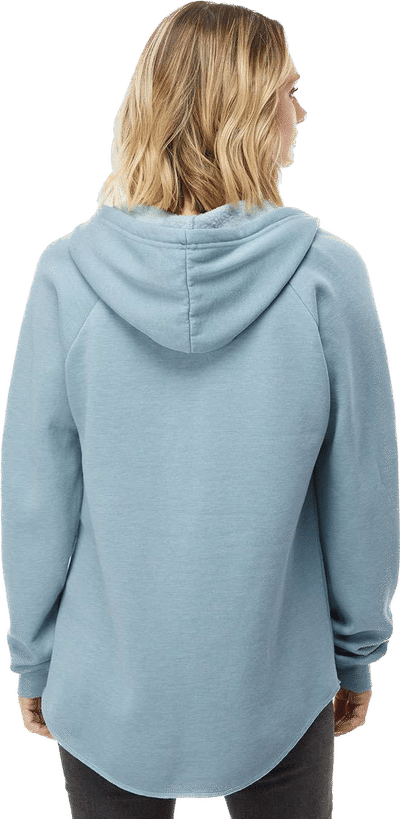 An image of a Custom INDEPENDENT TRADING CO WOMEN'S CALIFORNIA WAVE WASH HOODED PULLOVER!