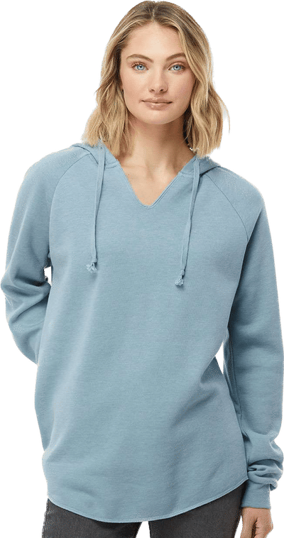 An image of a Custom INDEPENDENT TRADING CO WOMEN'S CALIFORNIA WAVE WASH HOODED PULLOVER!