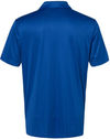 Am image of a Custom Adidas 3 Stripes Chest Sport Shirt in Collegiate Royal/Grey Three!
