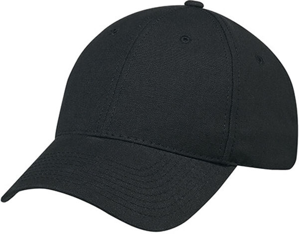 Am image of a Custom AJM Duck Canvas Cap in Duck Canvas Black!