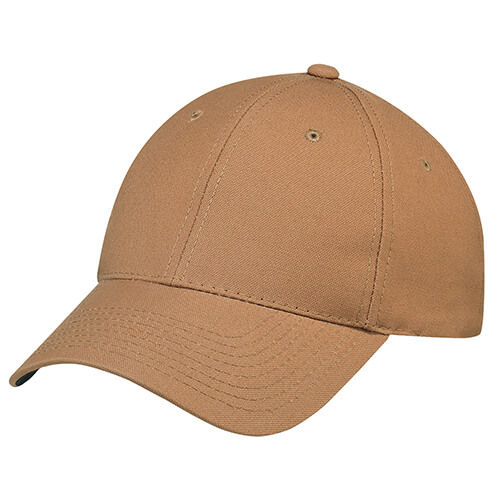 AJM Duck Canvas Cap in Duck Canvas Brown