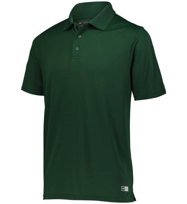 Russell Athletic Essential Polo in Dark Green