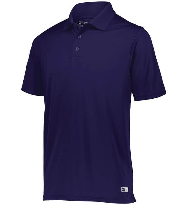 Russell Athletic Essential Polo in Purple