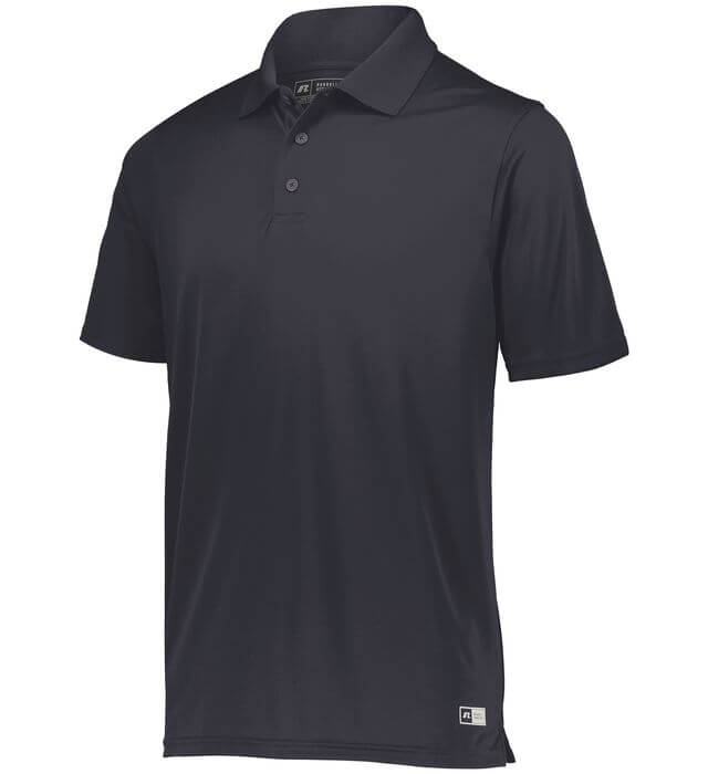 Russell Athletic Essential Polo in Stealth