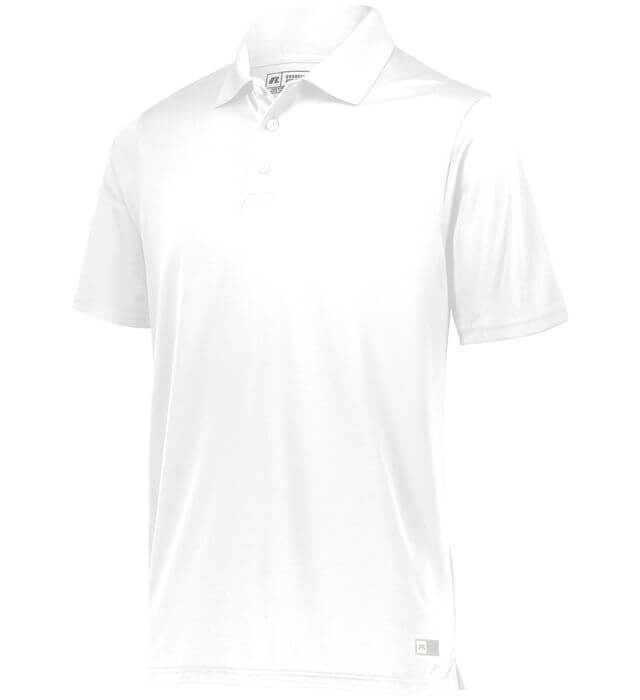 Russell Athletic Essential Polo in White