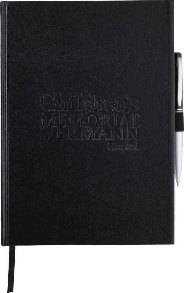 An image of a Custom 7x10 Inch Executive Large Bound JournalBook!