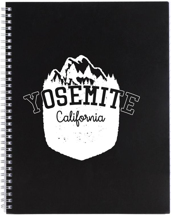 An image of a Custom 8.5 x 11 in FSC Mix Remark 1 Subject Notebook!