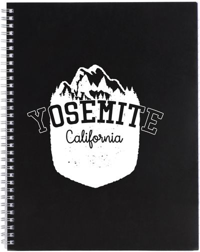 An image of a Custom 8.5 x 11 in FSC Mix Remark 1 Subject Notebook!