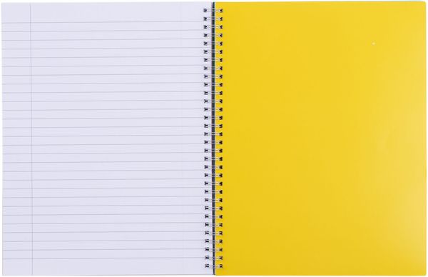 An image of a Custom 8.5 x 11 Remark FSC Recycled 5 subject Notebook!