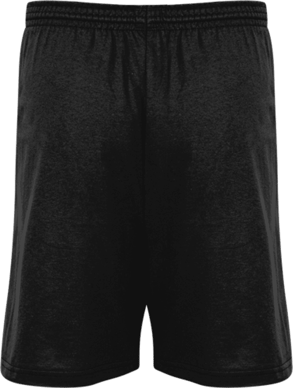 An image of a Custom Champion Adult Cotton Gym Short in Black!