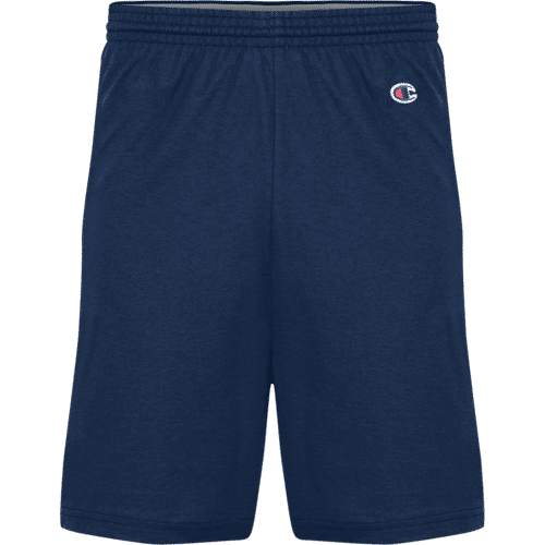 Champion Adult Cotton Gym Short in Navy