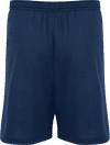 An image of a Custom Champion Adult Cotton Gym Short in Navy!