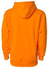 An image of a Custom Independent Trading Co. Heavyweight Hooded Sweatshirt in Safety Orange!