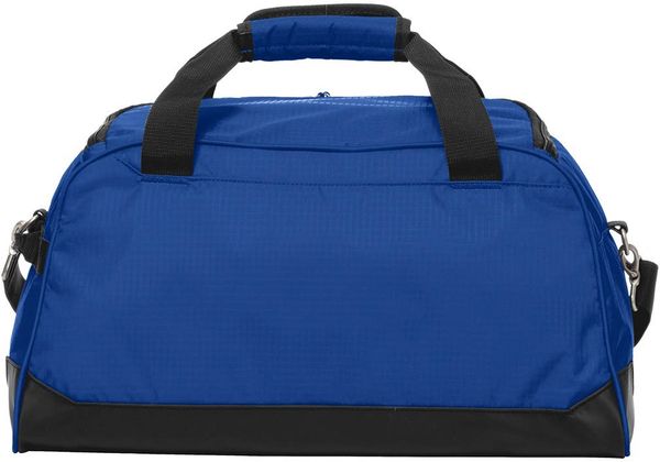 Am image of a Custom OGIO Breakaway Duffel Bag in Electric Blue/Black!