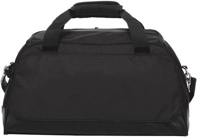 Am image of a Custom OGIO Breakaway Duffel Bag in Gear Grey/Black!