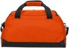An image of a Custom OGIO Breakaway Duffel Bag in Hot Orange/Black!