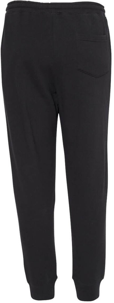 Am image of a Custom Independent Trading Co Midweight Fleece Pants in Black!