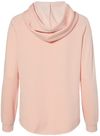 Am image of a Custom Independent Trading Co Women's California Wave Wash Zip Hood in Blush!