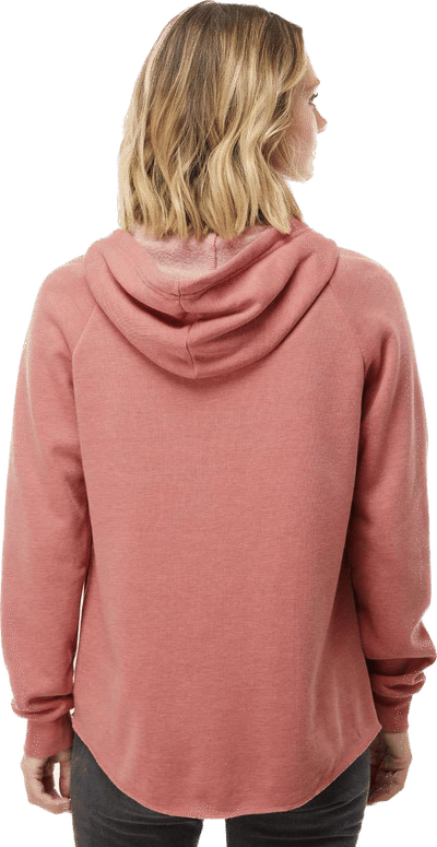 An image of a Custom Independent Trading Co Women's California Wave Wash Zip Hood!