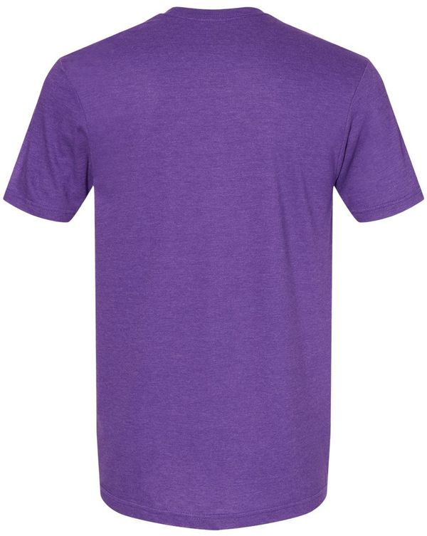 Am image of a Custom Gildan Softstyle CVC T Shirt in Amethyst!