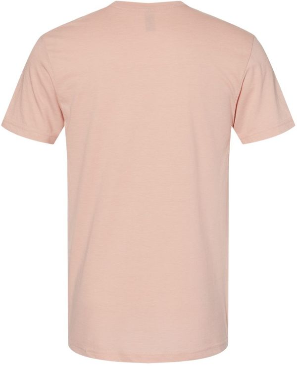Am image of a Custom Gildan Softstyle CVC T Shirt in Dusty Rose!