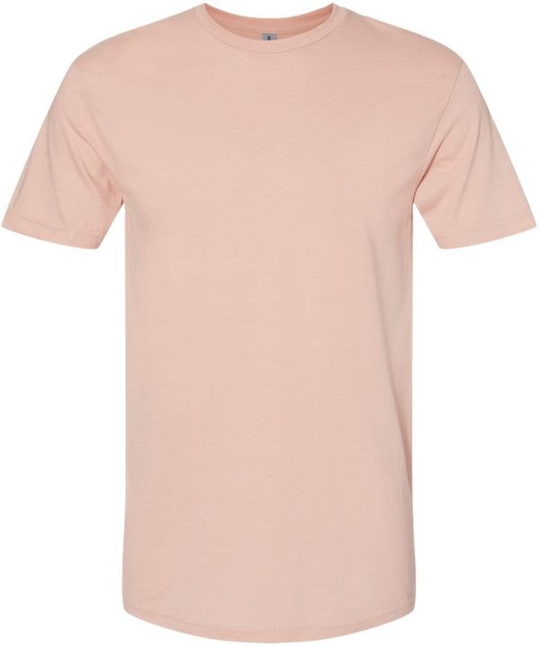 Am image of a Custom Gildan Softstyle CVC T Shirt in Dusty Rose!