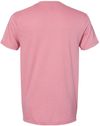 Am image of a Custom Gildan Softstyle CVC T Shirt in Plumrose!