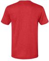 Am image of a Custom Gildan Softstyle CVC T Shirt in Red Mist!