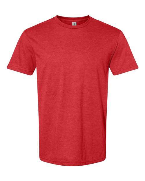 Gildan Softstyle CVC T Shirt in Red Mist