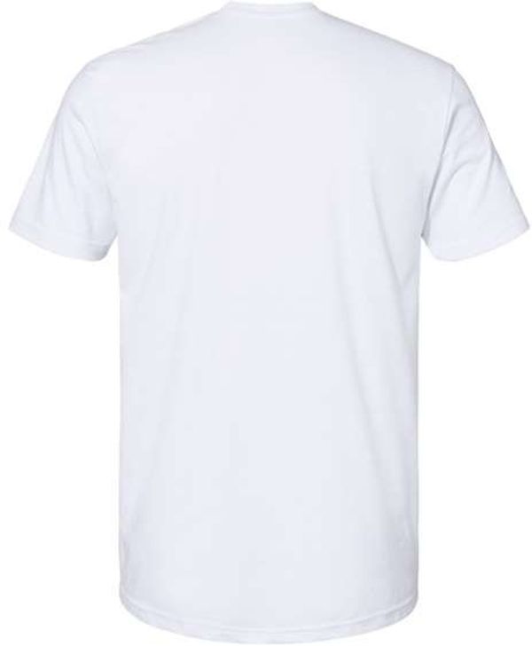 Am image of a Custom Gildan Softstyle CVC T Shirt in White!