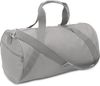 Am image of a Custom Liberty Bags Barrel Duffel in Grey!