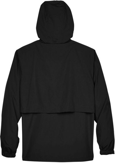 Am image of a Custom North End Men's Techno Lite Jacket in Black!