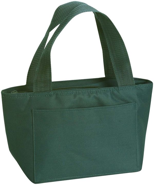 Am image of a Custom Liberty Bags Simple and Cool Cooler in Forest Green!