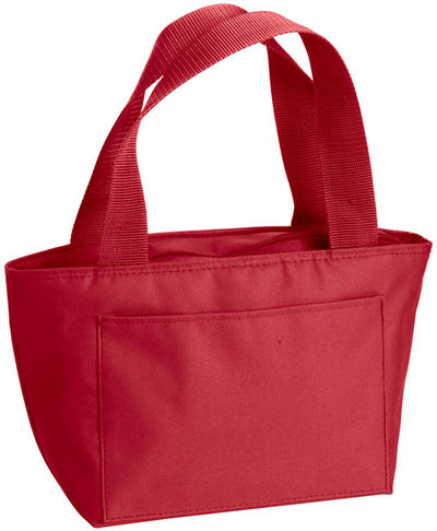 Am image of a Custom Liberty Bags Simple and Cool Cooler in Red!