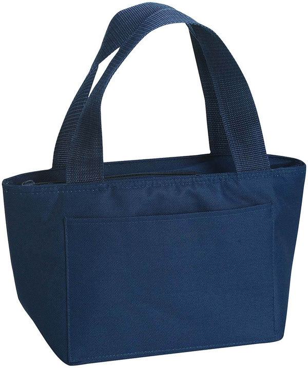 Am image of a Custom Liberty Bags Simple and Cool Cooler in Navy!