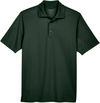 Am image of a Custom Core 365 Men's Origin Performance Piqué Polo in Forest!