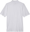 Am image of a Custom Core 365 Men's Origin Performance Piqué Polo in Platinum!
