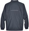 Am image of a Custom Core365 Men's Motivate Unlined Lightweight Jacket in Carbon!