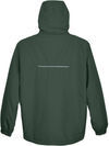 Am image of a Custom Core365 Mens Brisk Insulated Jacket in Forest!