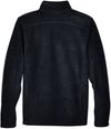 Am image of a Custom Core 365 Men's Journey Fleece Jacket in Black!