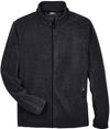 Am image of a Custom Core 365 Men's Journey Fleece Jacket in Hthr Chrcl!