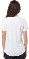 An image of a Custom Adidas Women's Floating 3 Stripes Polo!