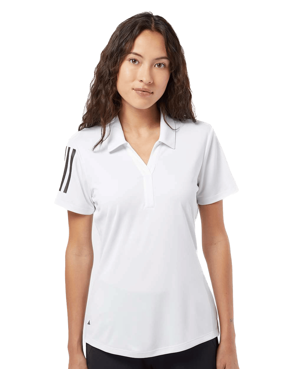 Adidas Women's Floating 3 Stripes Polo