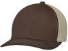 Am image of a Custom AJM Deluxe Chino Twill Cap in Brown/Brown/Tan!